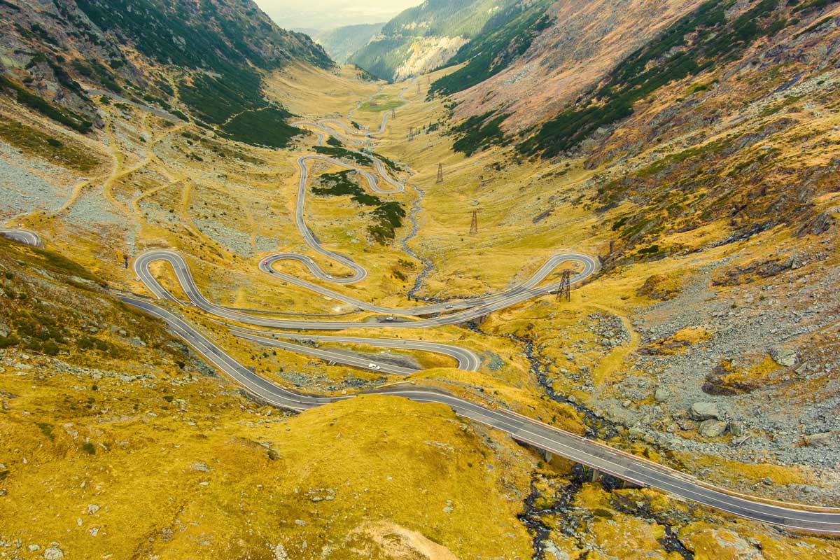 Transfagarasan highway, the perfect destination for beginner overlanding in Europe