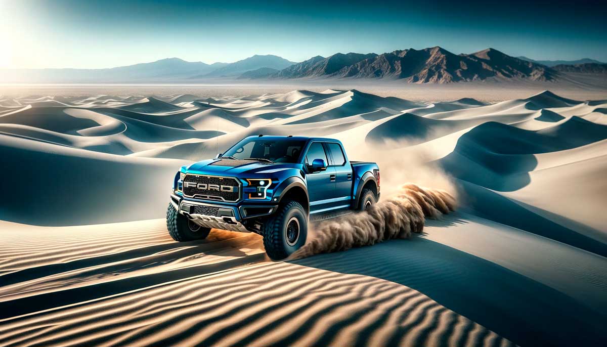 Ford Raptor pregătit să fie echipat cu un cort de plafon și o marchiză auto