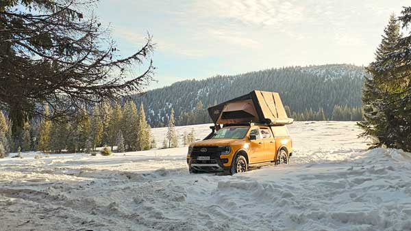 Cort de plafon EDGE Overland pentru camping de iarnă în munți