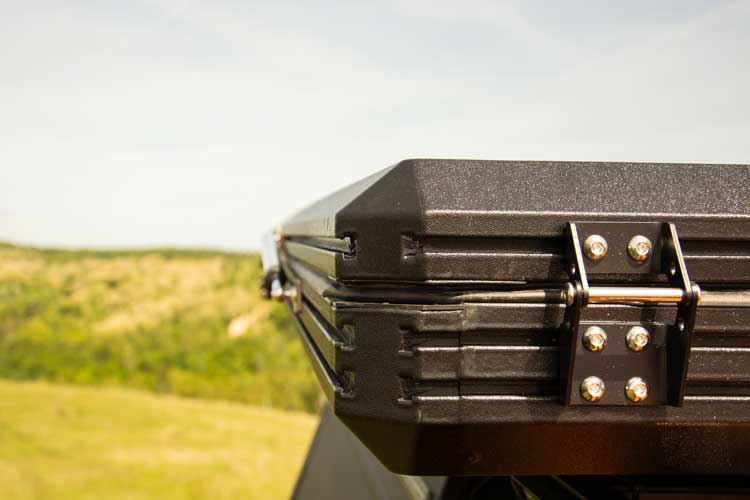 Rooftop tent T slots
