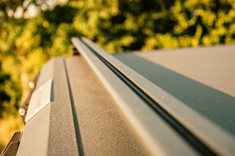 T slot used for fixing item to the roof bar