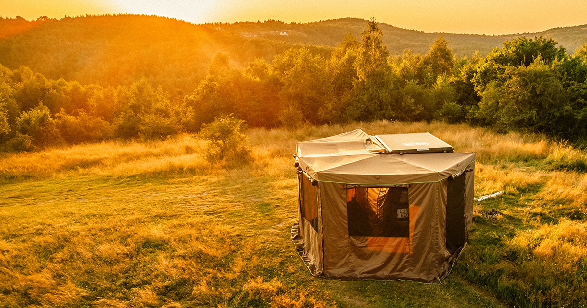 Infinity 270l Side Walls for the Infinity 270 Awning | EDGE Overland